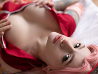 Lyuba - Sakura Waiting For Your Jutsu Suicide Girls