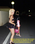 Coco, a vagabunda loira uma prostituta de rua e clube