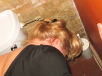 Polish whore sex outdoor and in tthe oilet