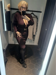Polish blonde busty mum slut