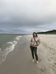 Busty chubby Polish wife on holiday