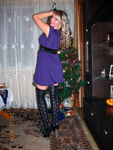 Polish blonde wife slut masturbating