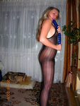 Polish blonde wife slut masturbating