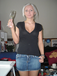 Polish cum slut with pierced tits