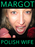 Margot Polish wife slut masturbating