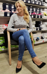 Polish slim slut wife exposed and masturbating