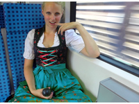Beautiful German girl from Bavaria