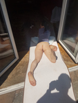 Mature Polish slim wife slut posing