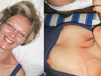 Magda Polish slut before and after