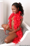 KissPromise - Pics from Promise's Red Boa
