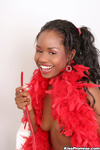 KissPromise - Pics from Promise's Red Boa