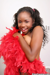 KissPromise - Pics from Promise's Red Boa
