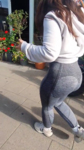 Fiquei hipinotizado nessa bunda