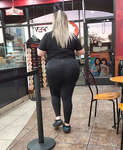 Latina BBW tomando sorvete, vpl