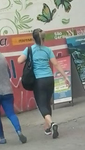 Loira muito gostosa de legging