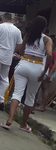 Morena Rabuda na roda de capoeira