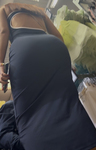 O vestido definiu um rabão gostoso