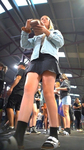 Peguei gostoso por baixo da saia