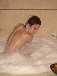 Prostitute Sonia Valcarcel spreading her cunt