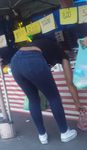 Rabo Gostoso dessa morena se curvando para mim