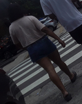 Safada de mini saia