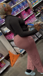 Bunda redonda e grossa de ébano