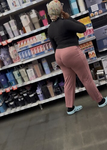 Bunda redonda e grossa de ébano