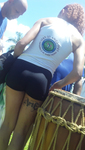 Marquinha da calcinha toda enfiada na bundinha gostosa