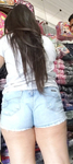 mostrando o rabo na papelaria