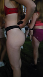 O jeito como ela segurava a própria bunda gostosa me deixou