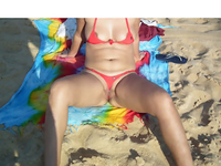 Cleonice gosta de mostrar seu maravilhoso corpo