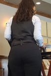Garçonete com Bunda Grande