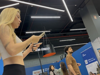 Loira com um bundão