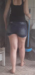 Flagra  da Deliciosa Esposa do meu amigo de shortinhos