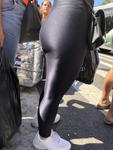 Loira gostosa flagrada com roupa de academia