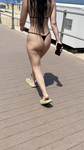 novinha da bunda gostosa na praia
