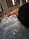 Minha mulher dormindo de shortinho