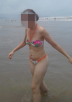 Gostosa na Praia