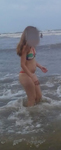 Gostosa na Praia