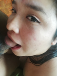 Putita con coño peludo